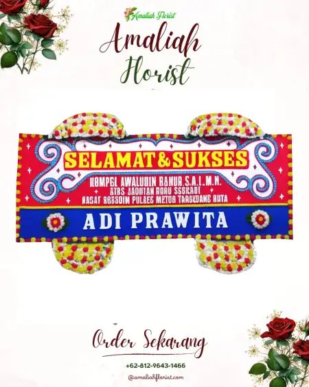 Papan Bunga Ucapan Selamat Gununggiana